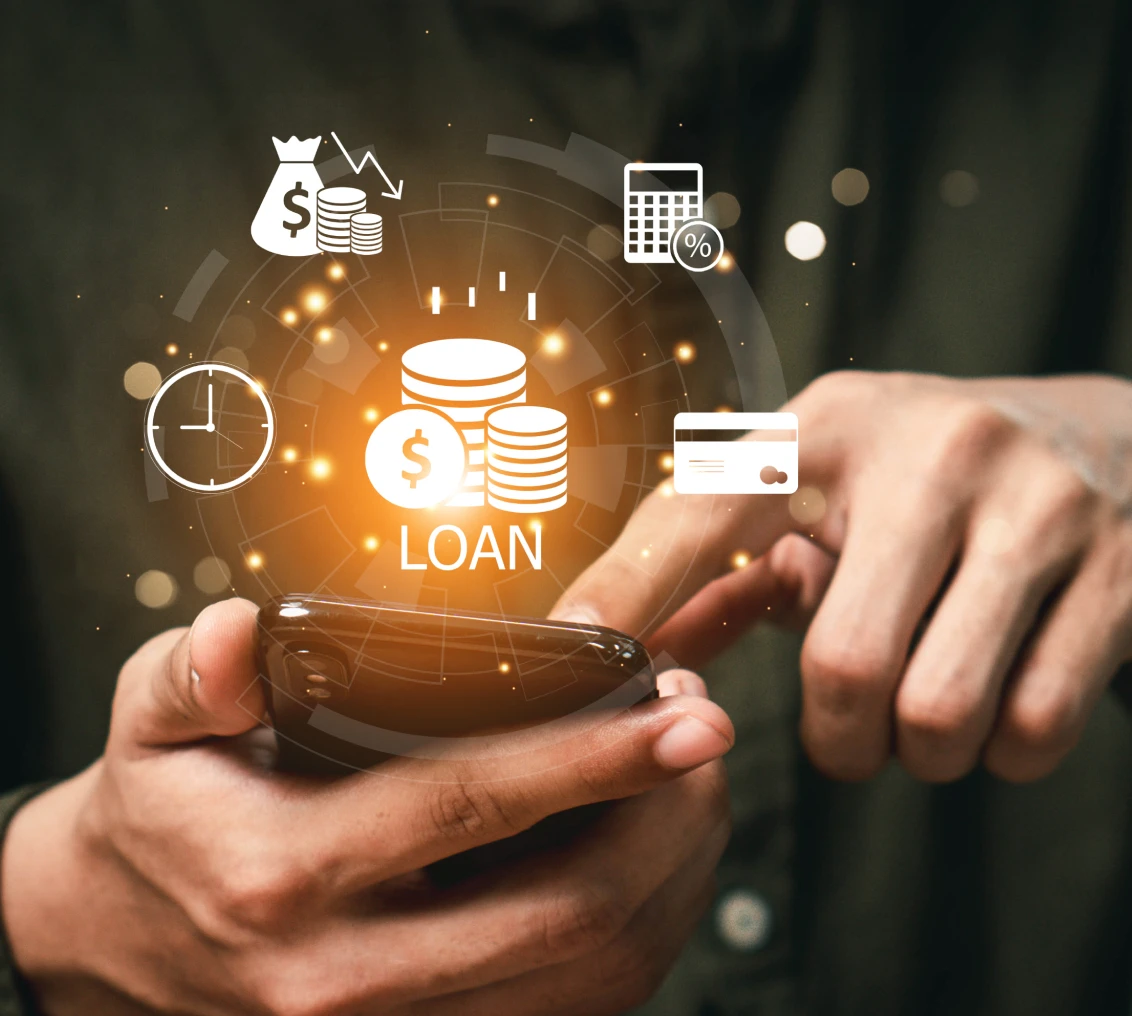 Mobile loan app concept